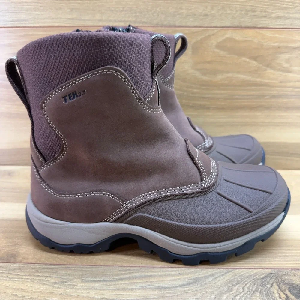 LL BEAN Storm Chaser Tek 2.5 Womens Boots 6.5 M Brown 200 gram Snow Outdoor Duck